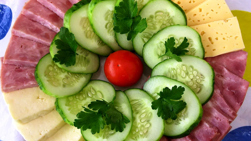 Cutting for the festive table