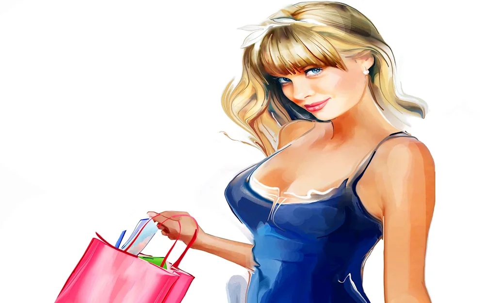 Girl drawing
