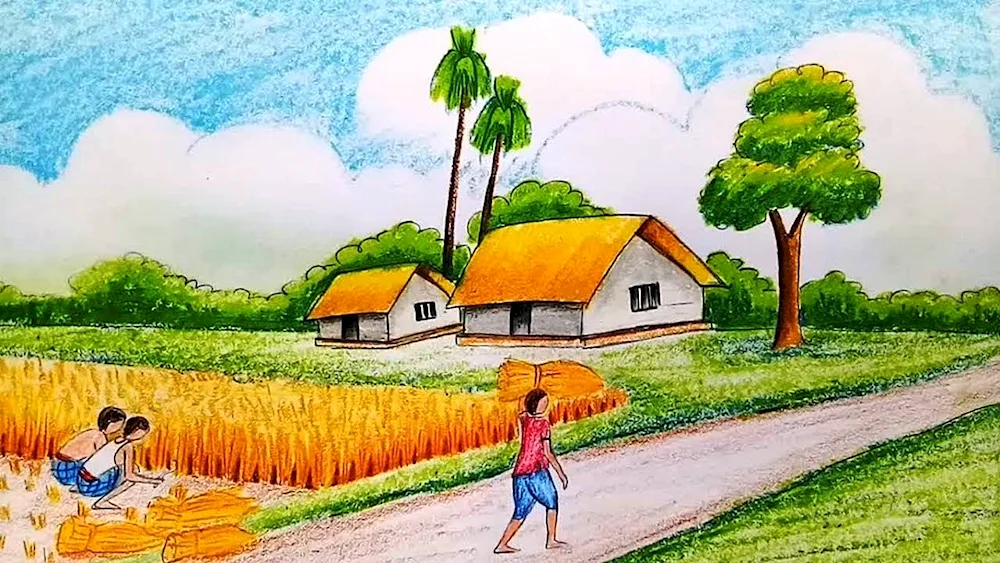 Summer Drawing drawing