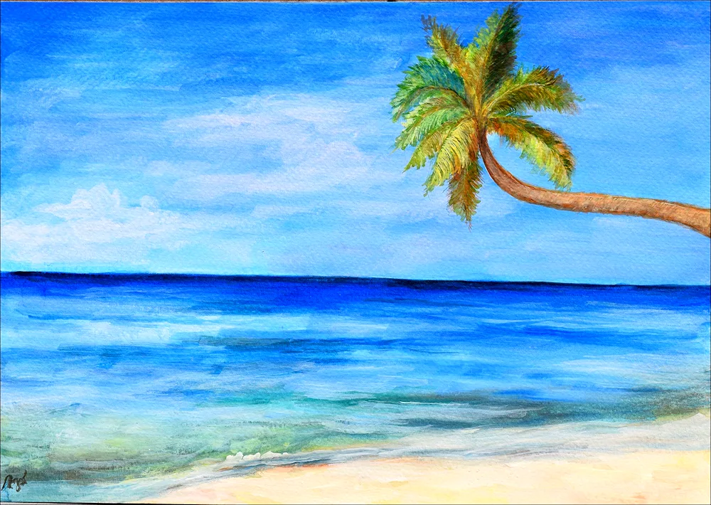 Summer Pencil Drawing