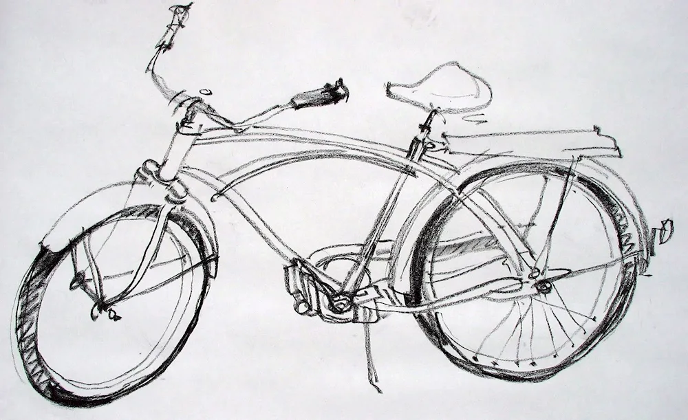 Bicycle drawing