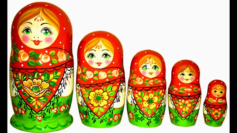 Folk toy Matryoshka