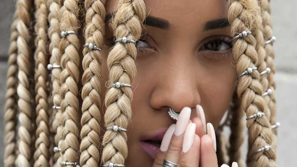 Afro plaits wavy zizi