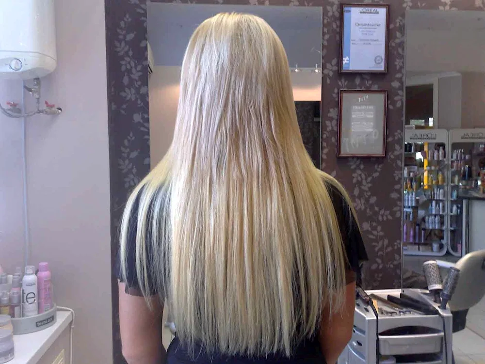 Expanded hair