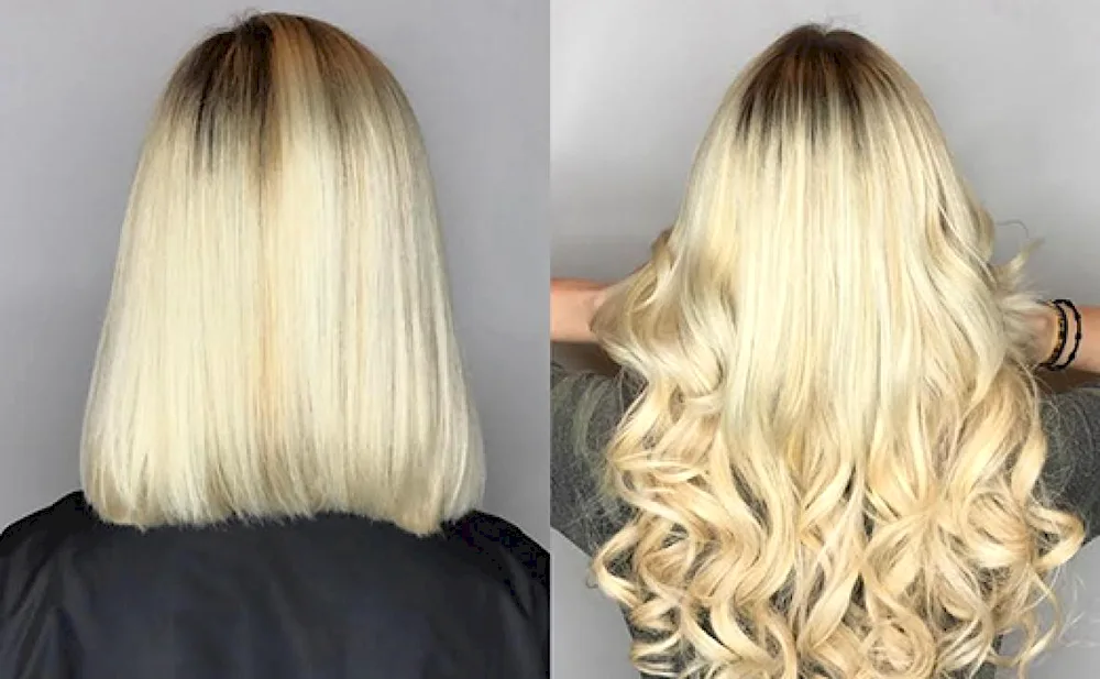Nano capsule hair extensions