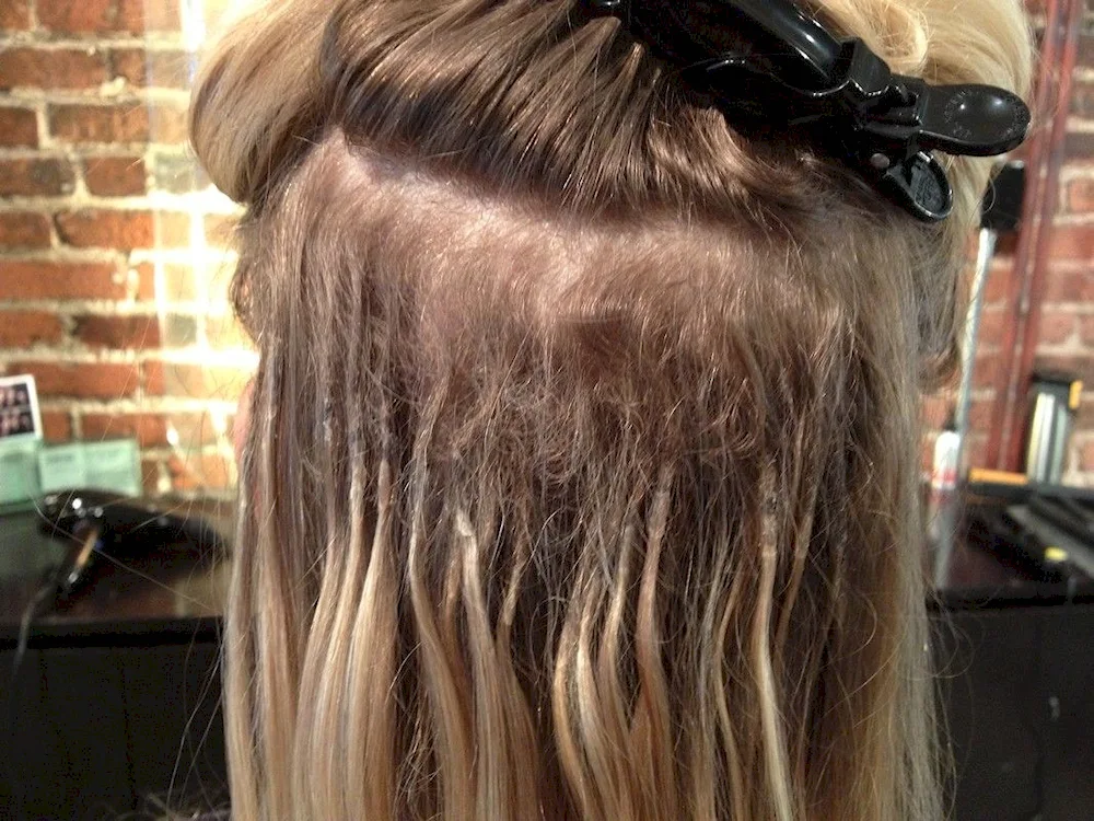 The horrors of hair extensions. Hair extensions