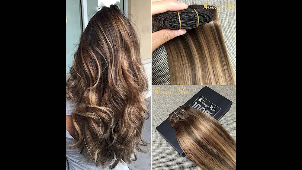 Balayage hair