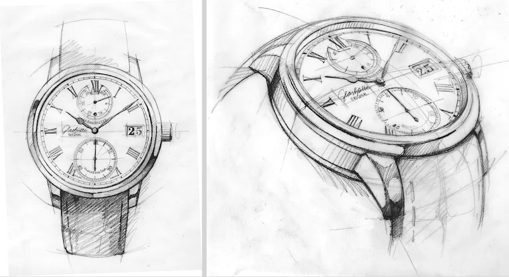 Watch sketch