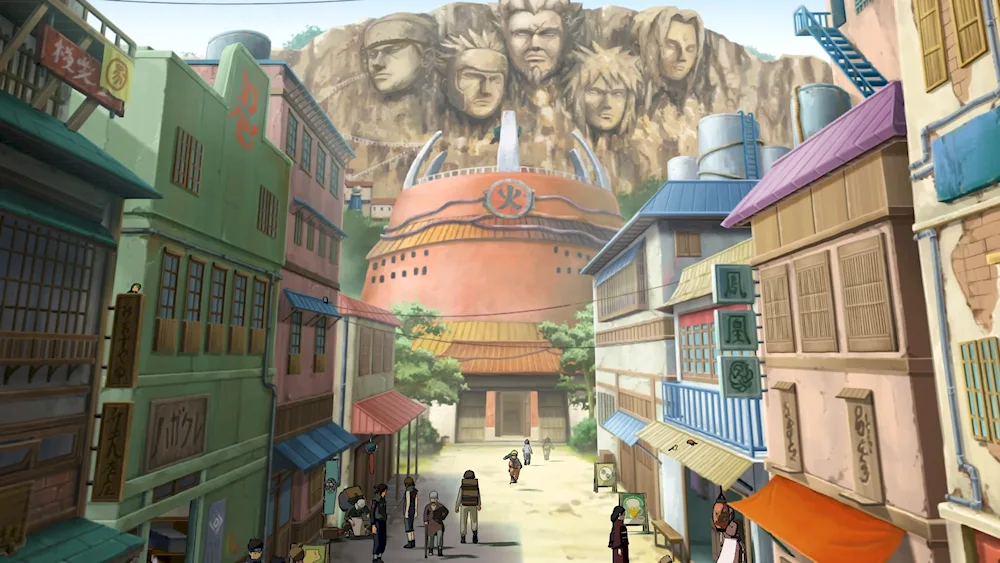 Naruto Village Konoha