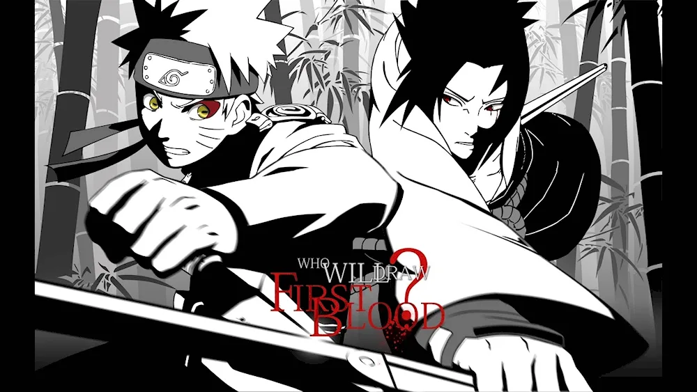 Naruto and Sasuke