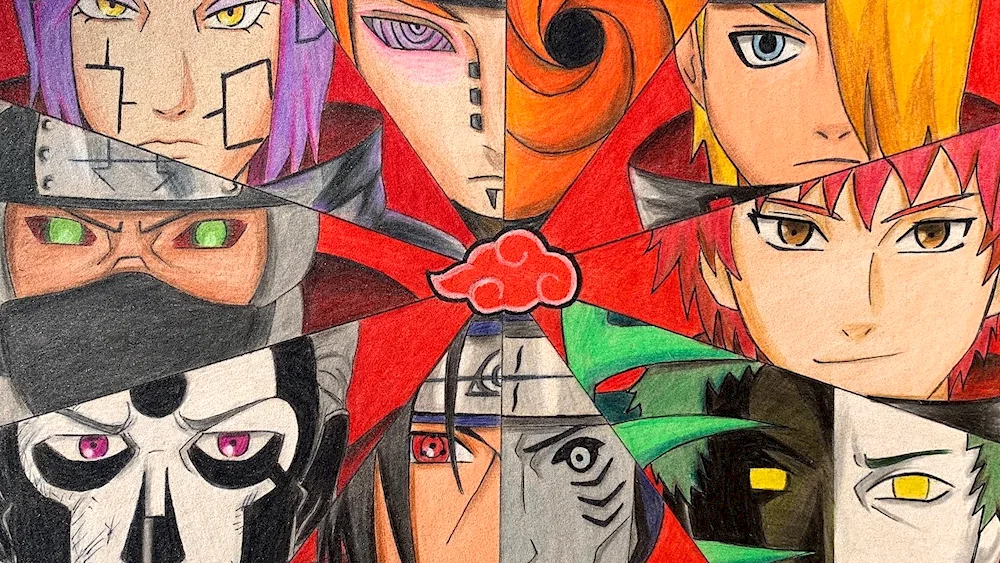 Naruto Akatsuki characters