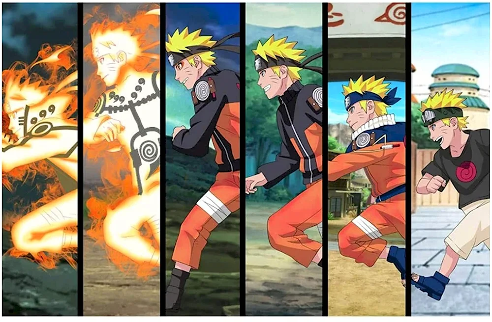 Naruto Uzumaki Evolution
