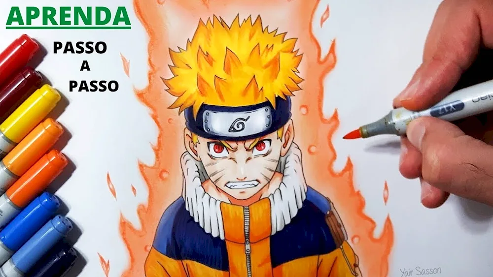 Naruto Uzumaki markers