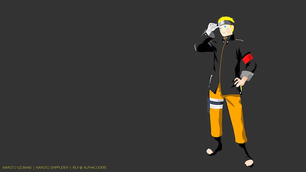 Naruto Uzumaki minimalist