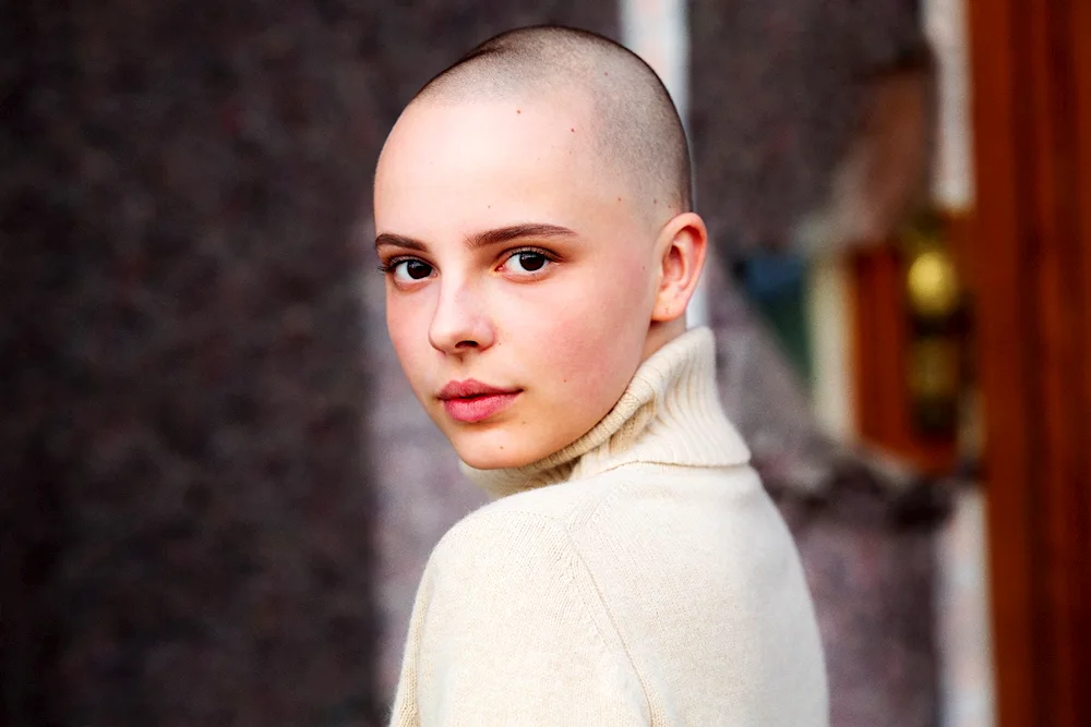 Natasha Whiteman bald