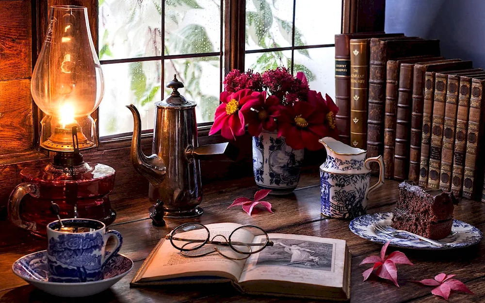 ‘Still Life with Books’