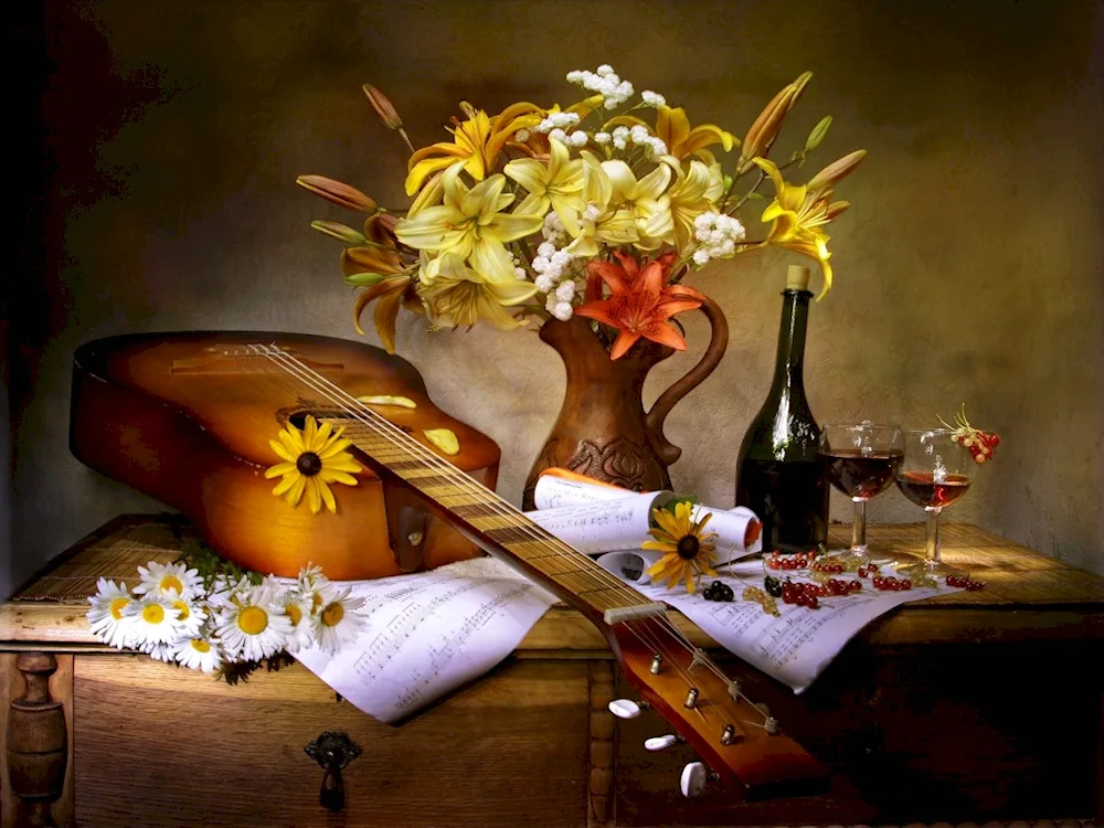 Pitcher still life