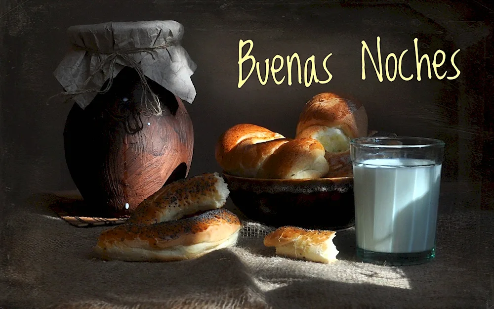 Still Life with Bread and Baked Goods. Food