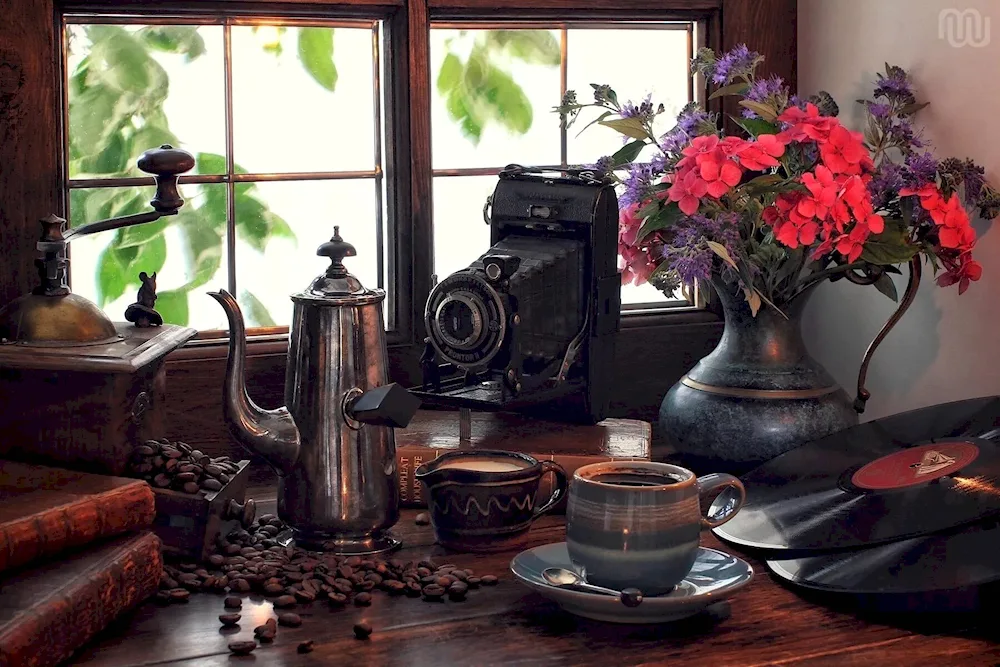 Still life tea party