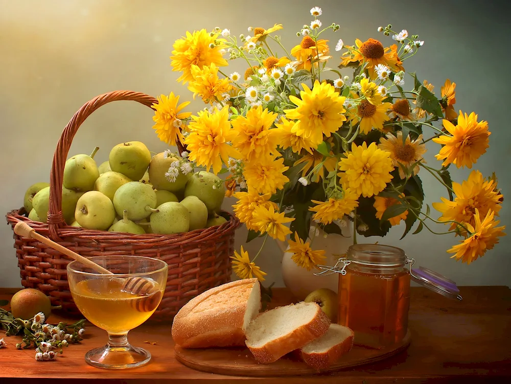 Fruit on dark background background