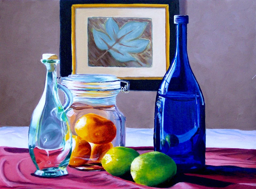Wine still life