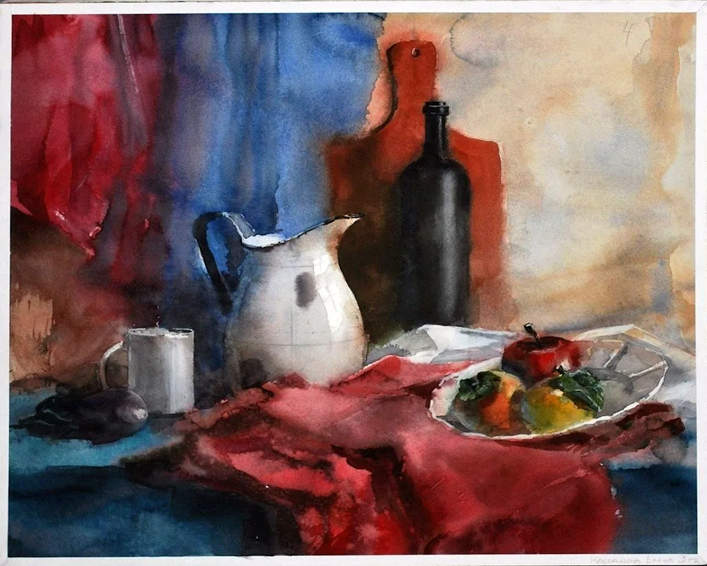 Repina Academy of Arts still life painting