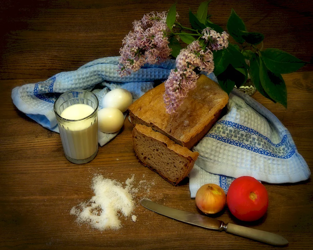 Food still life rustic