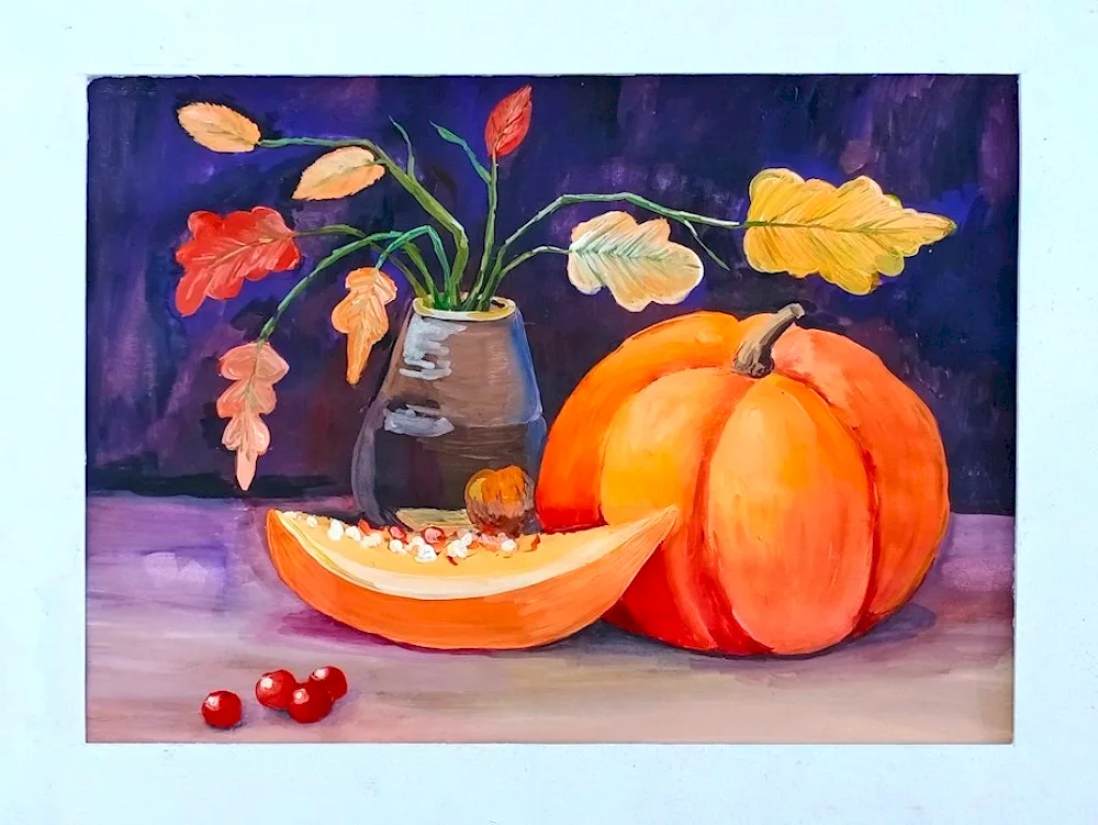 Steps of drawing fruit