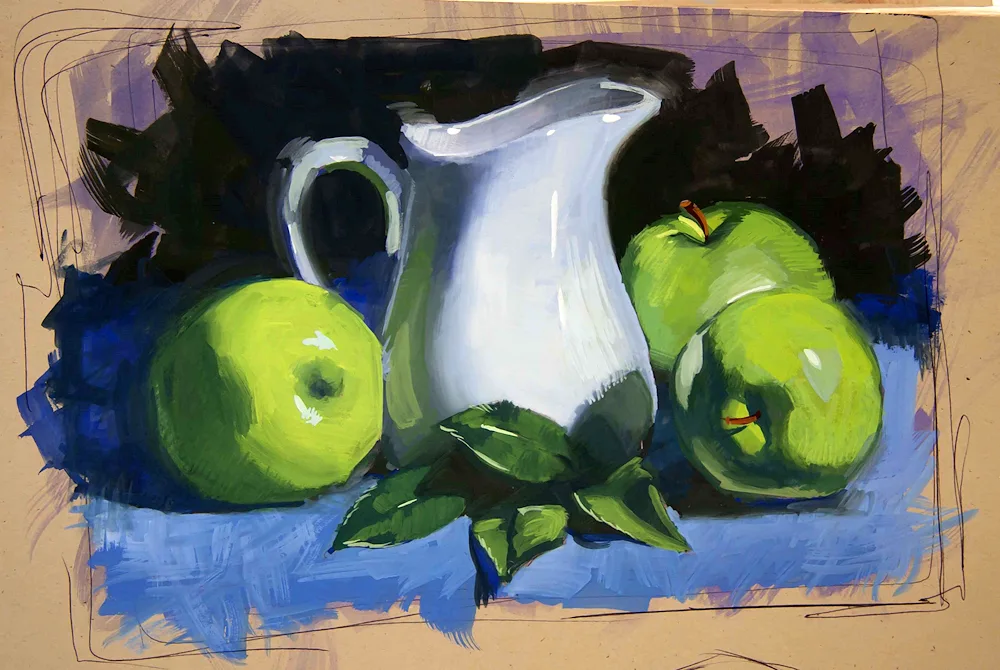 Still life Academy of Arts Repina
