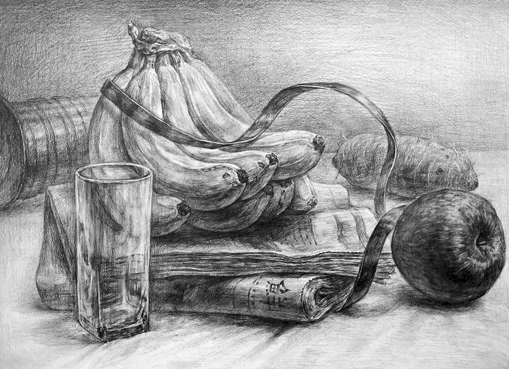 Pencil still life