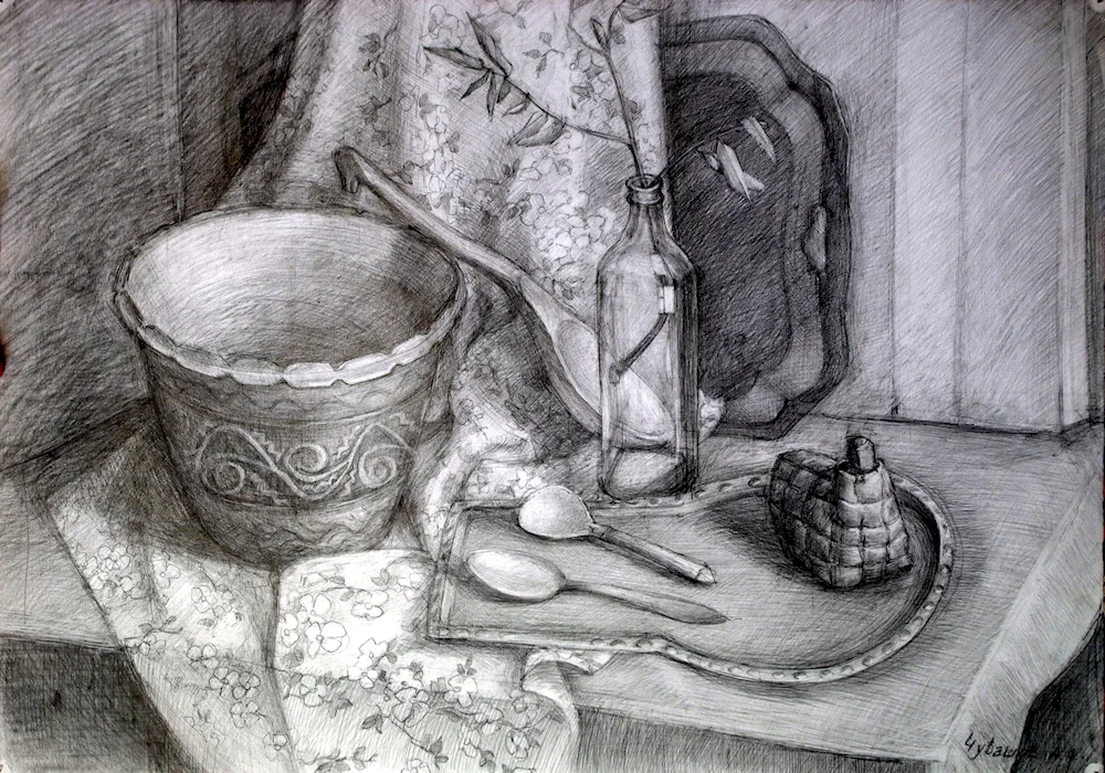 Pencil still life