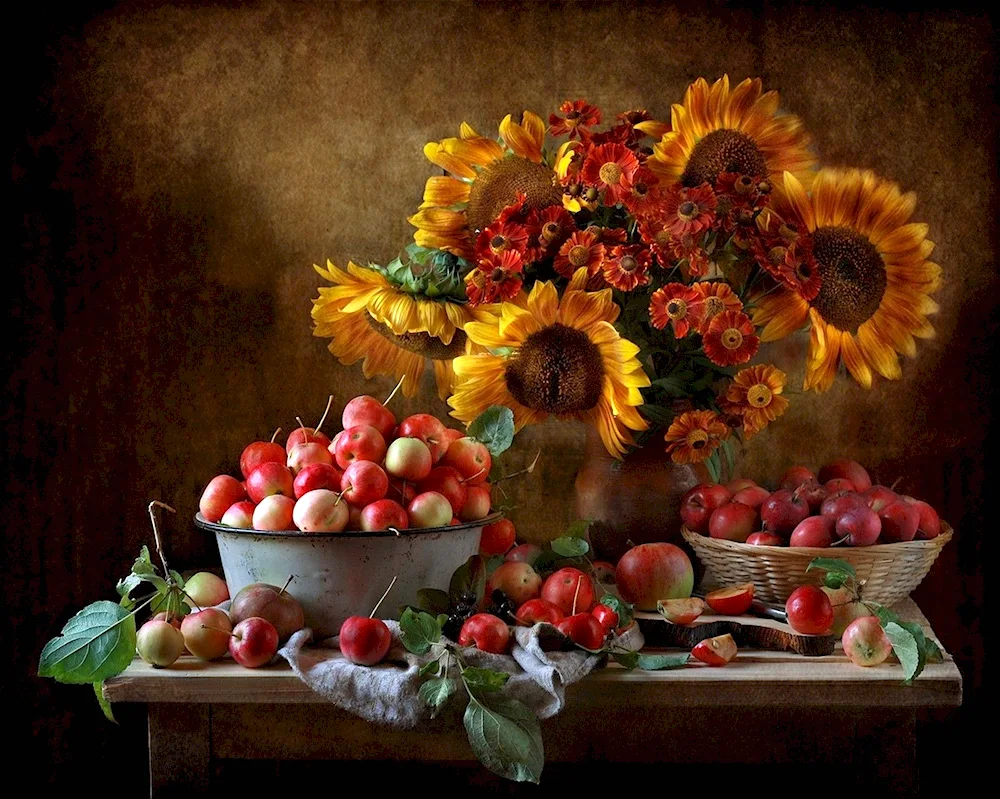 Levitan autumn still life