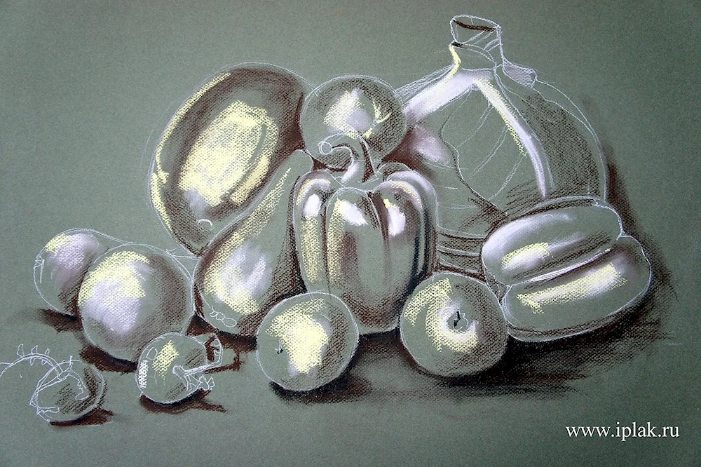 Pastel still life