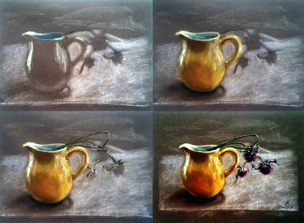 Irina Klimova pastel artist