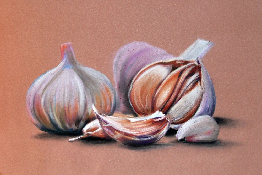 Pastel still life