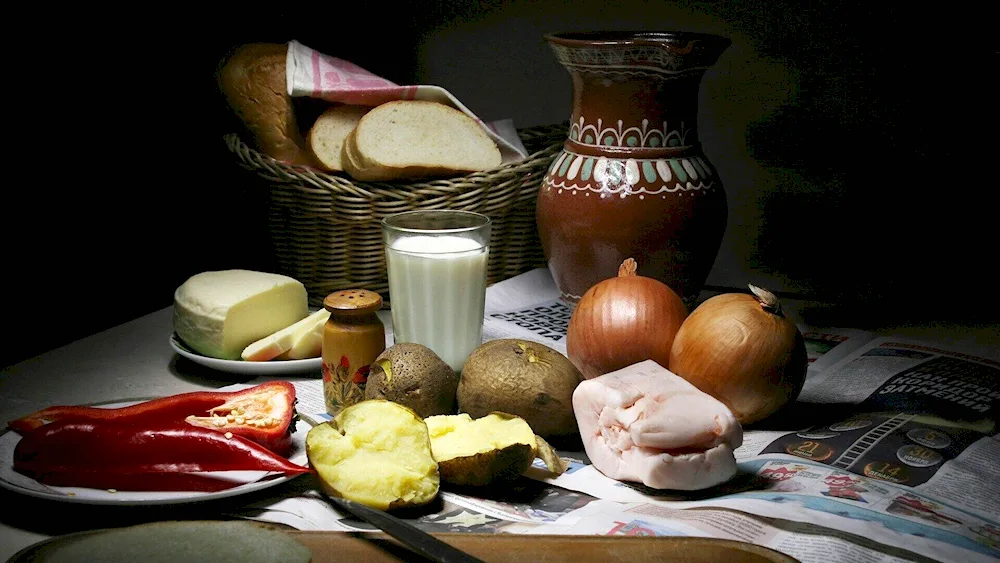 Food still life