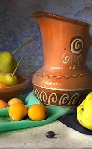 Still Life with Quince Elena Chausova