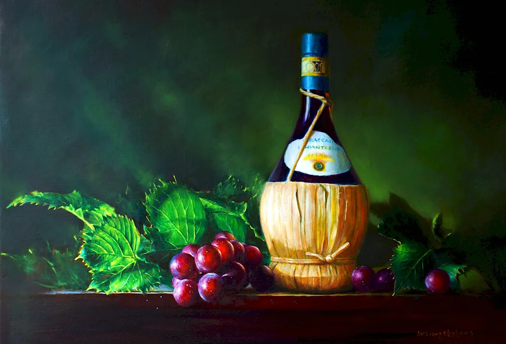 Bottle Still Life