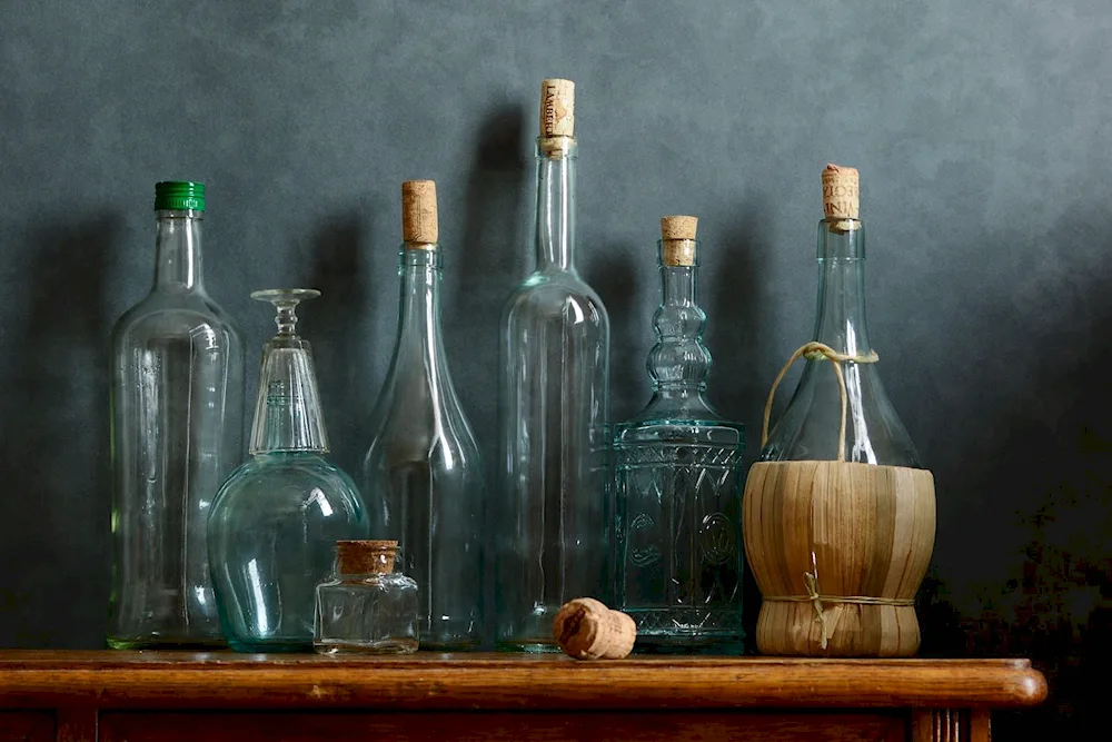 Bottle Still Life