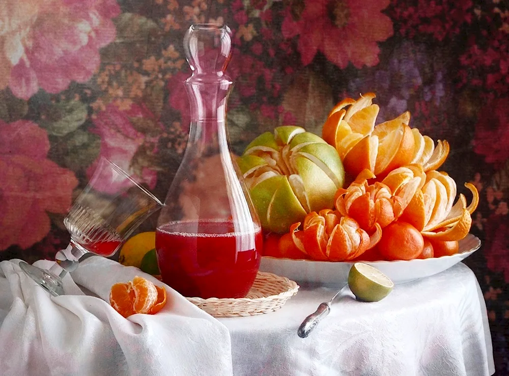 Still Life with drapery