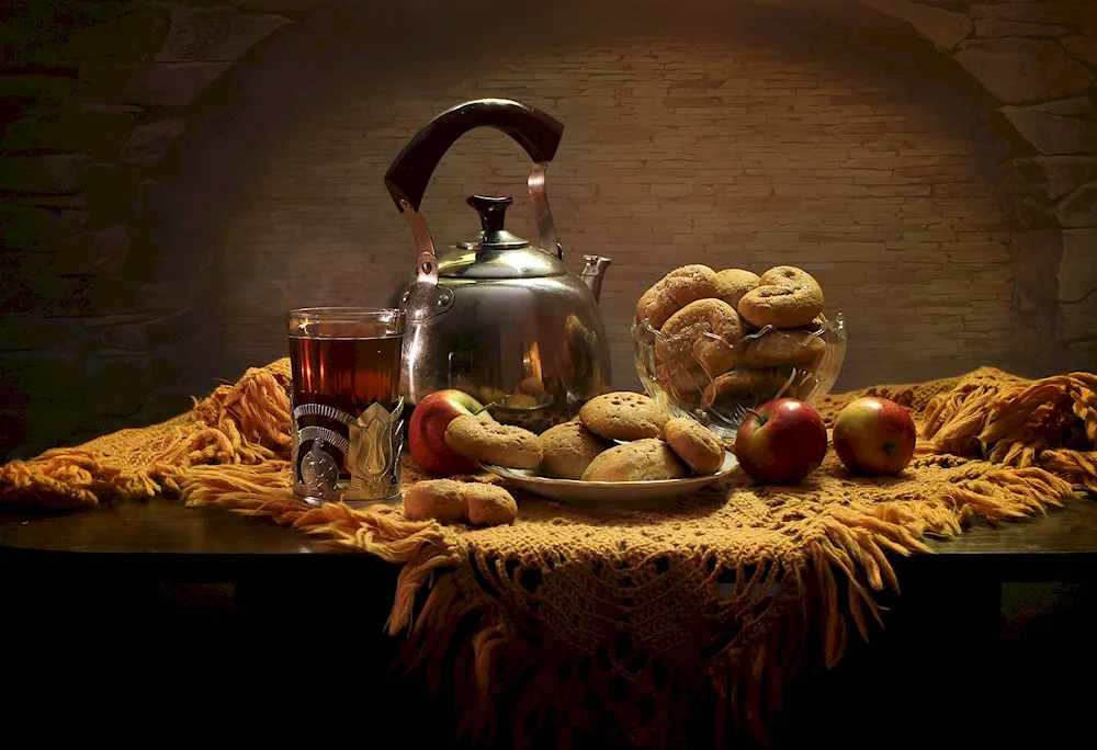 Still Life with Bread and Milk