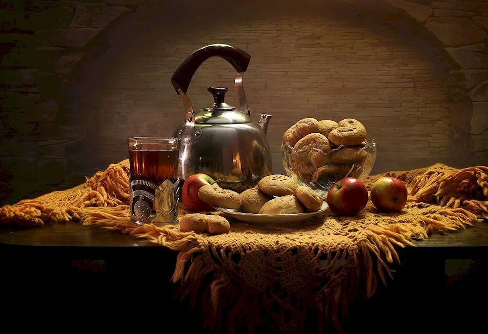 Rustic lunch