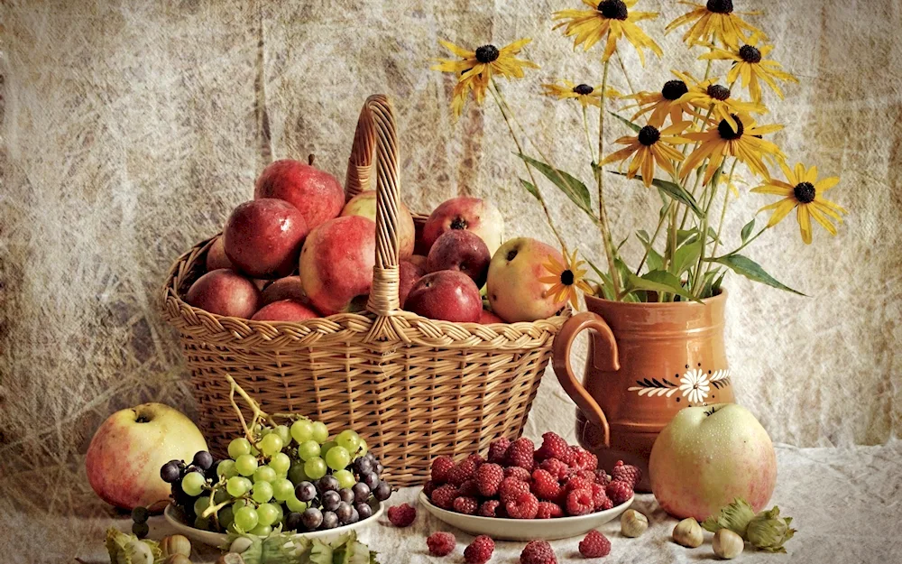 A basket of berries