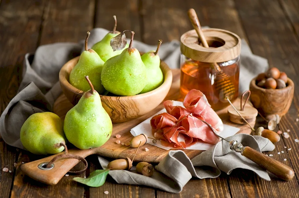 Apples and pears