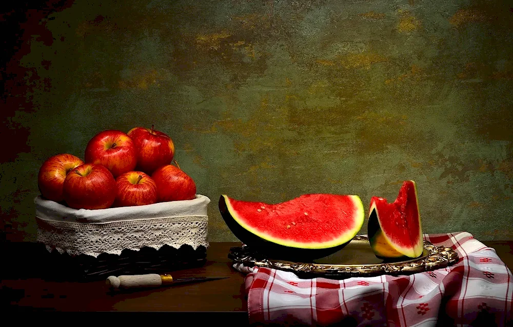 Still Life with Apples