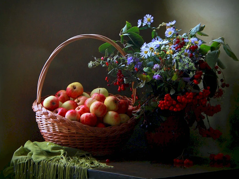 Still Life with apples