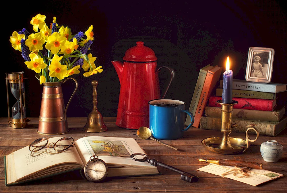 ‘Still Life with Books’