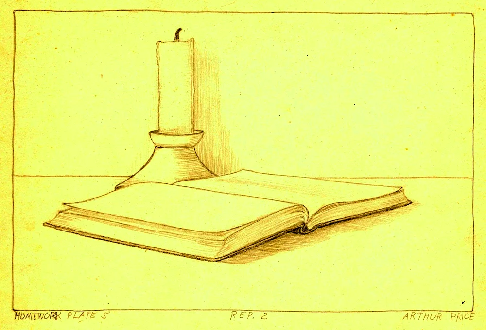 ‘Still life with books’