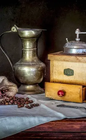 Still life with coffee