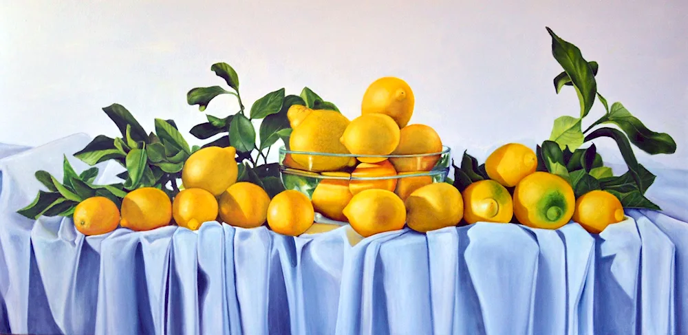 Lemon still life